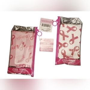 💗🎀NWT 2-COOL TOWELS & LIGHT UP PEN🎀💗